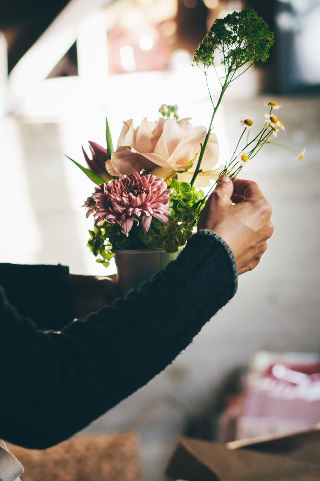 Valentine’s Flower Pop Up